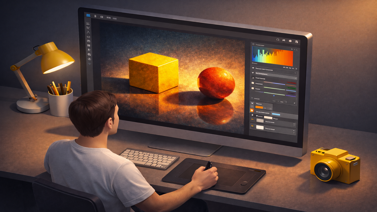 Финальная обработка коллажа в Photoshop цвет, текстуры и глубина.png
